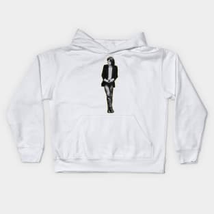 Retro Nick Drake Kids Hoodie